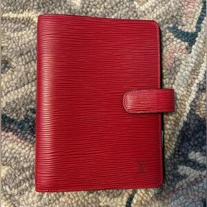 Authentic Louis Vuitton planner, medium